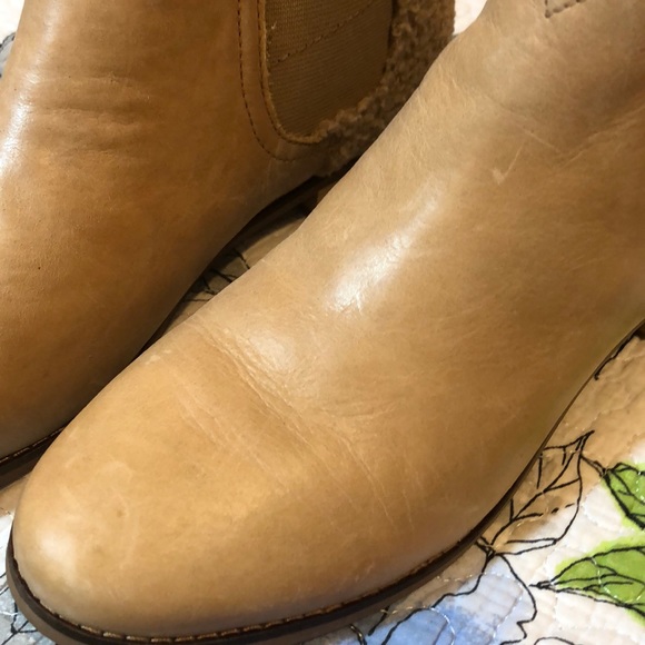 Toms ‘Ella’ 7 Genuine Leather Faux Shearling NWT - Picture 7 of 7